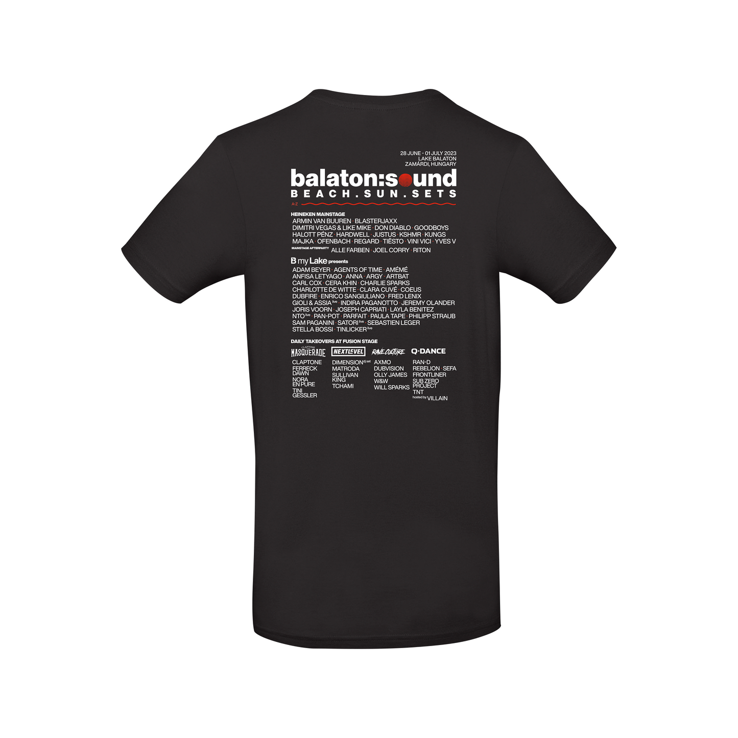 Line-up T-shirt