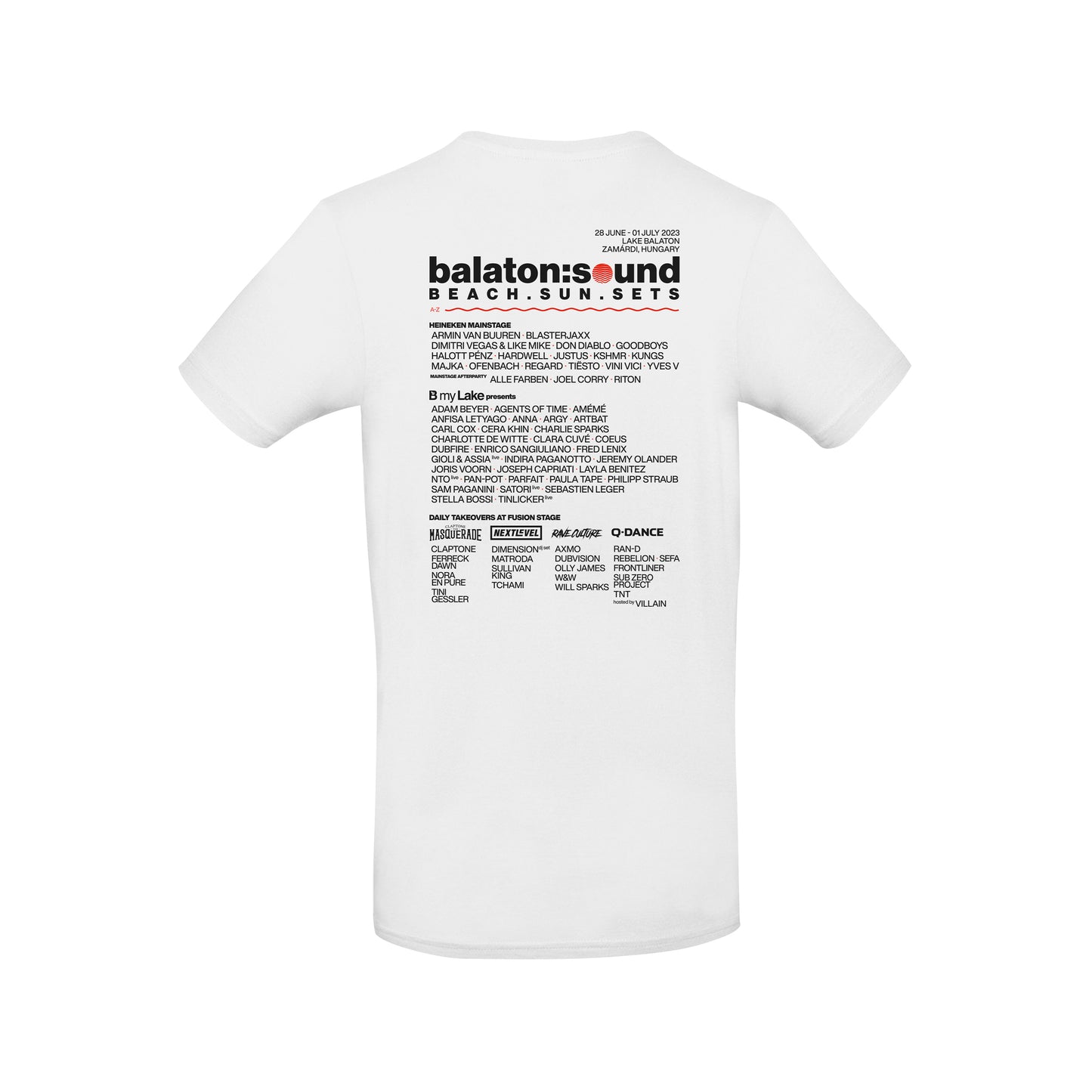 Line-up t-shirt white