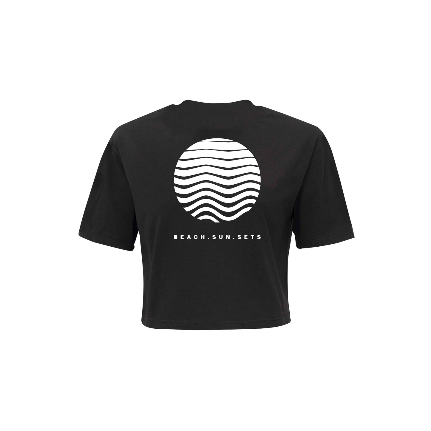 Short tee basic black/white