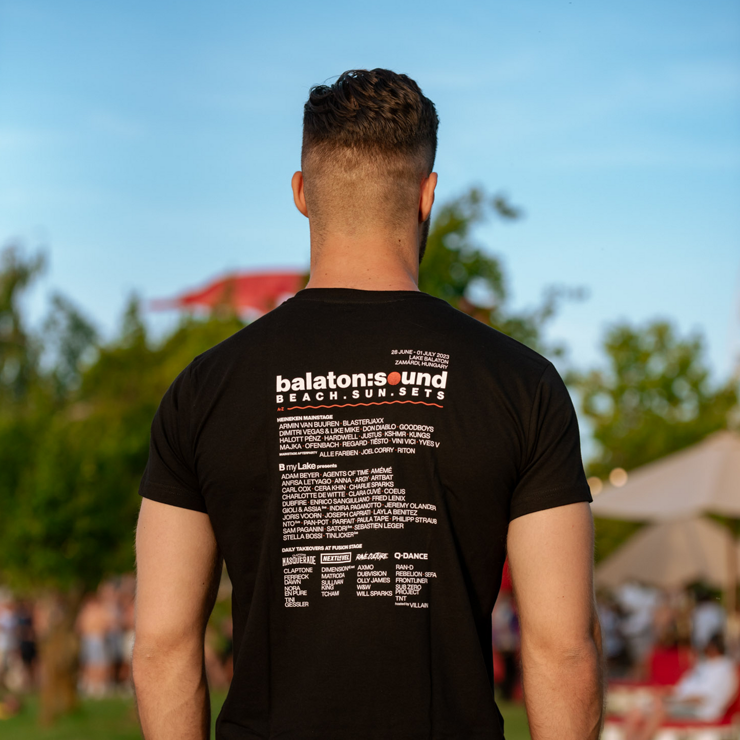 Line-up T-shirt