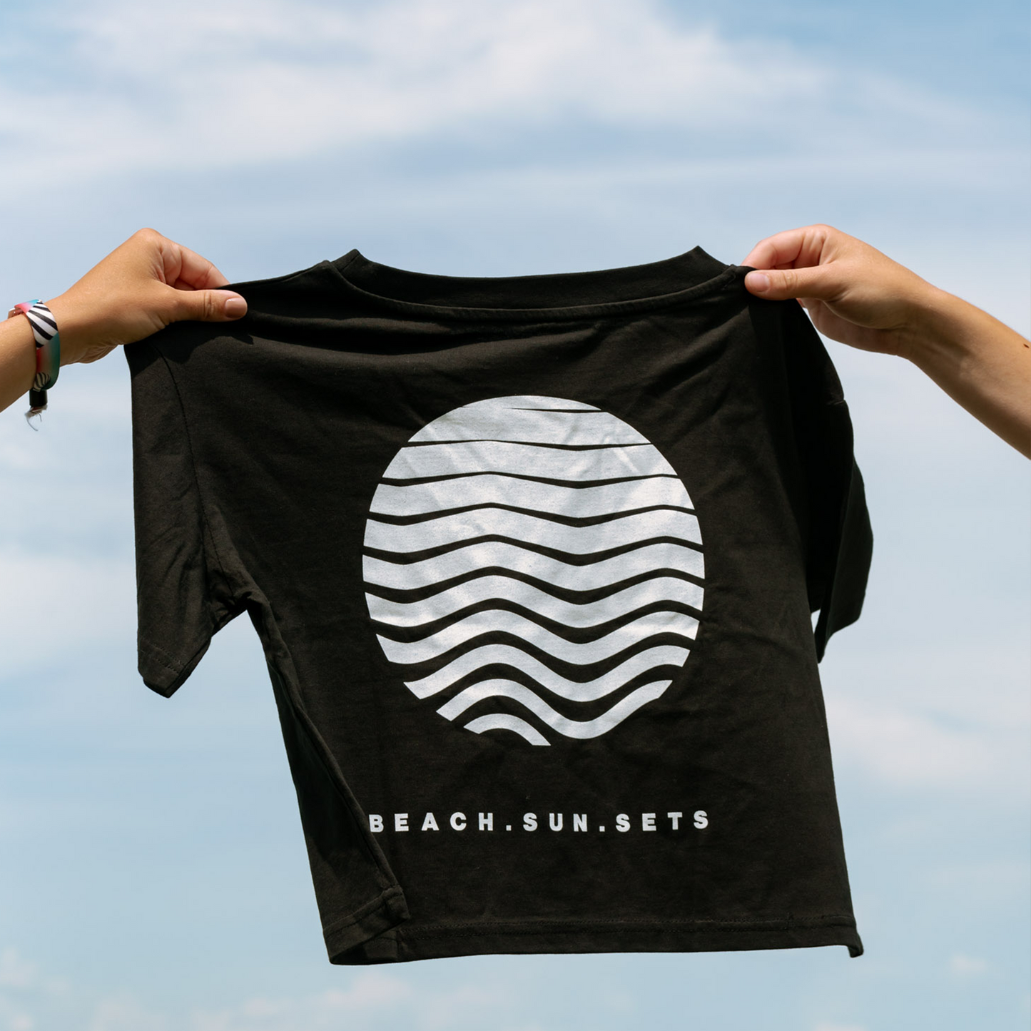 Short tee basic black/white